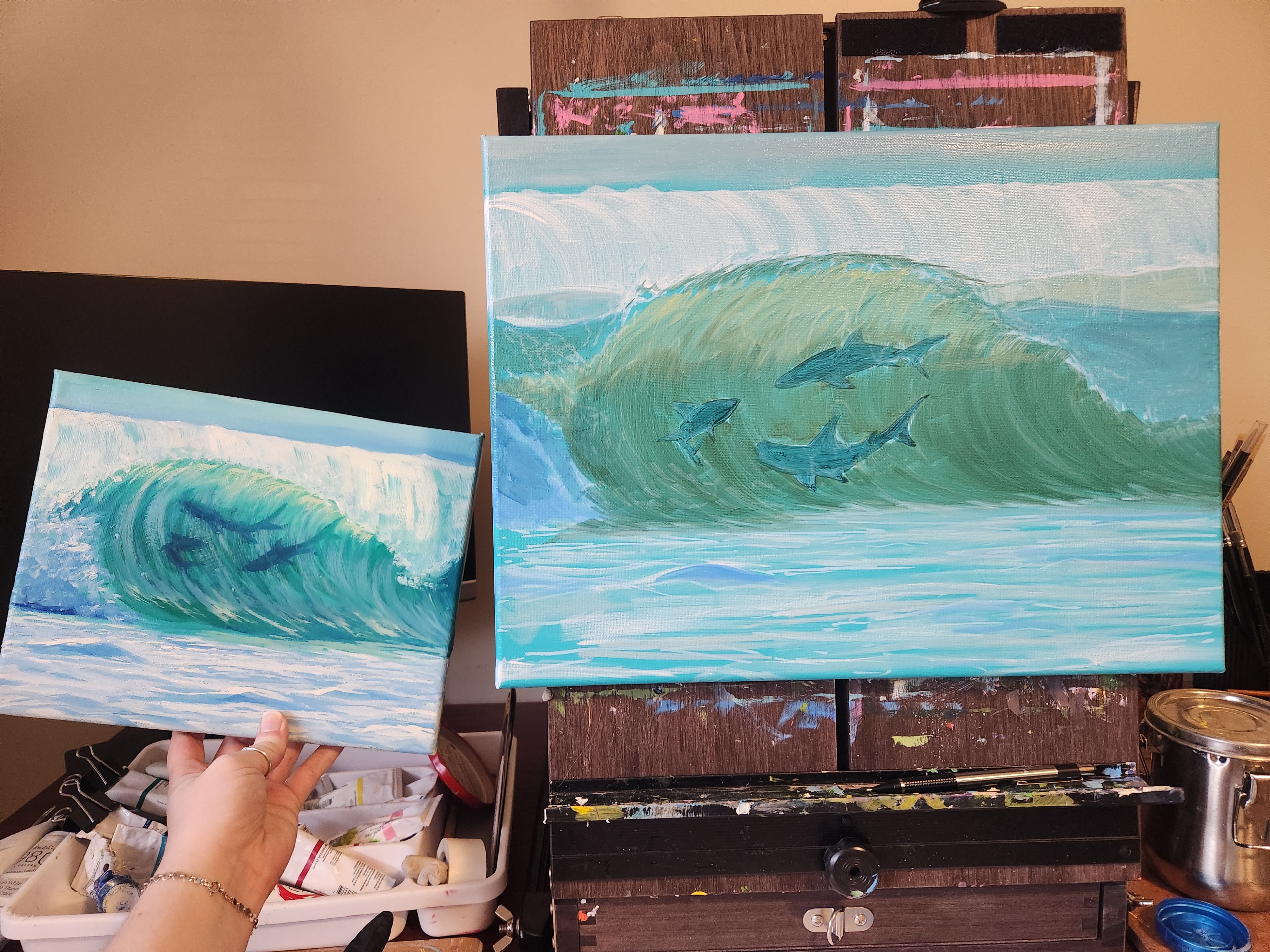 Please upload a JPG of your work in progress