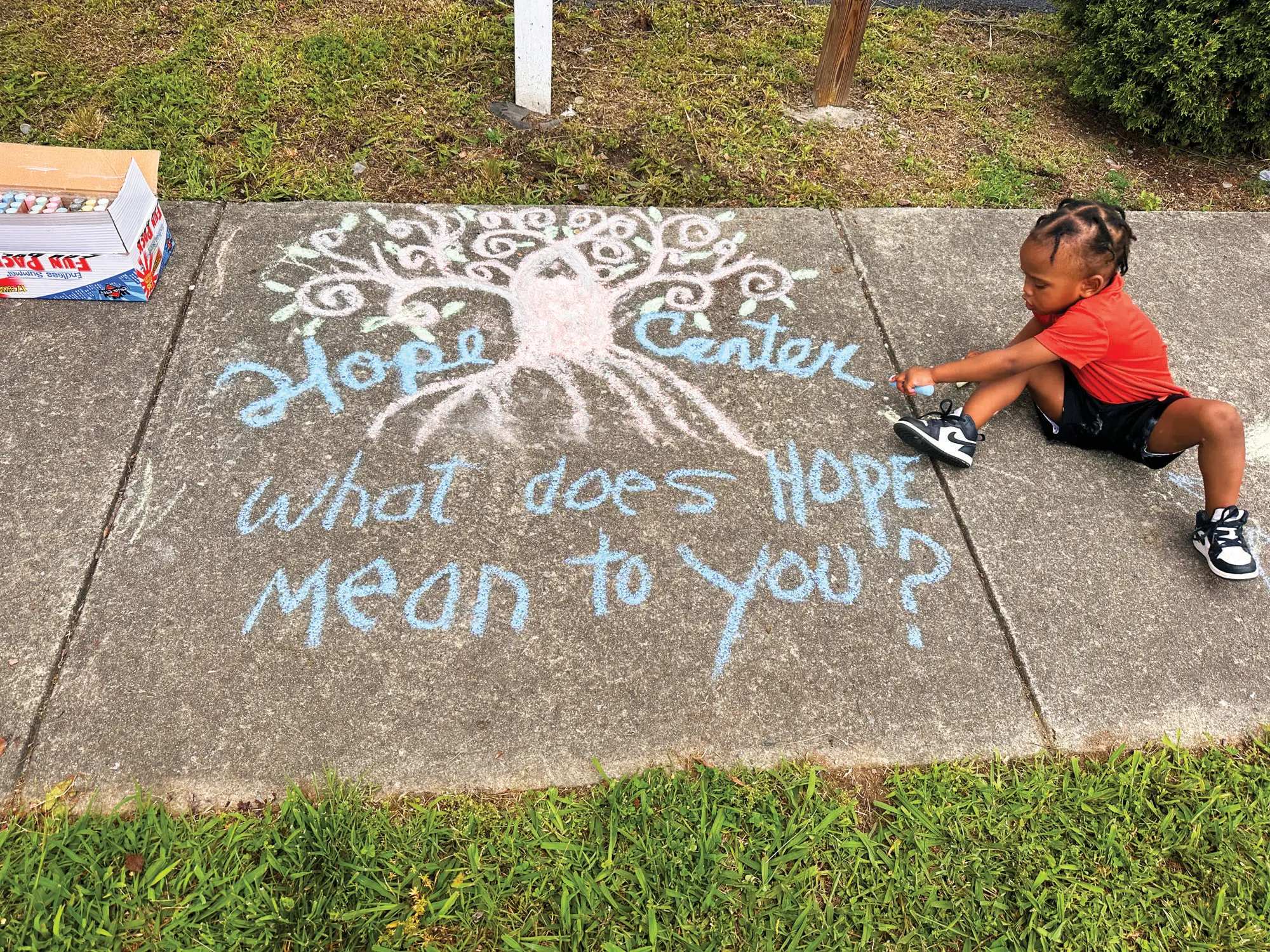 Chalkways to Hope: Magnifying Love of Place