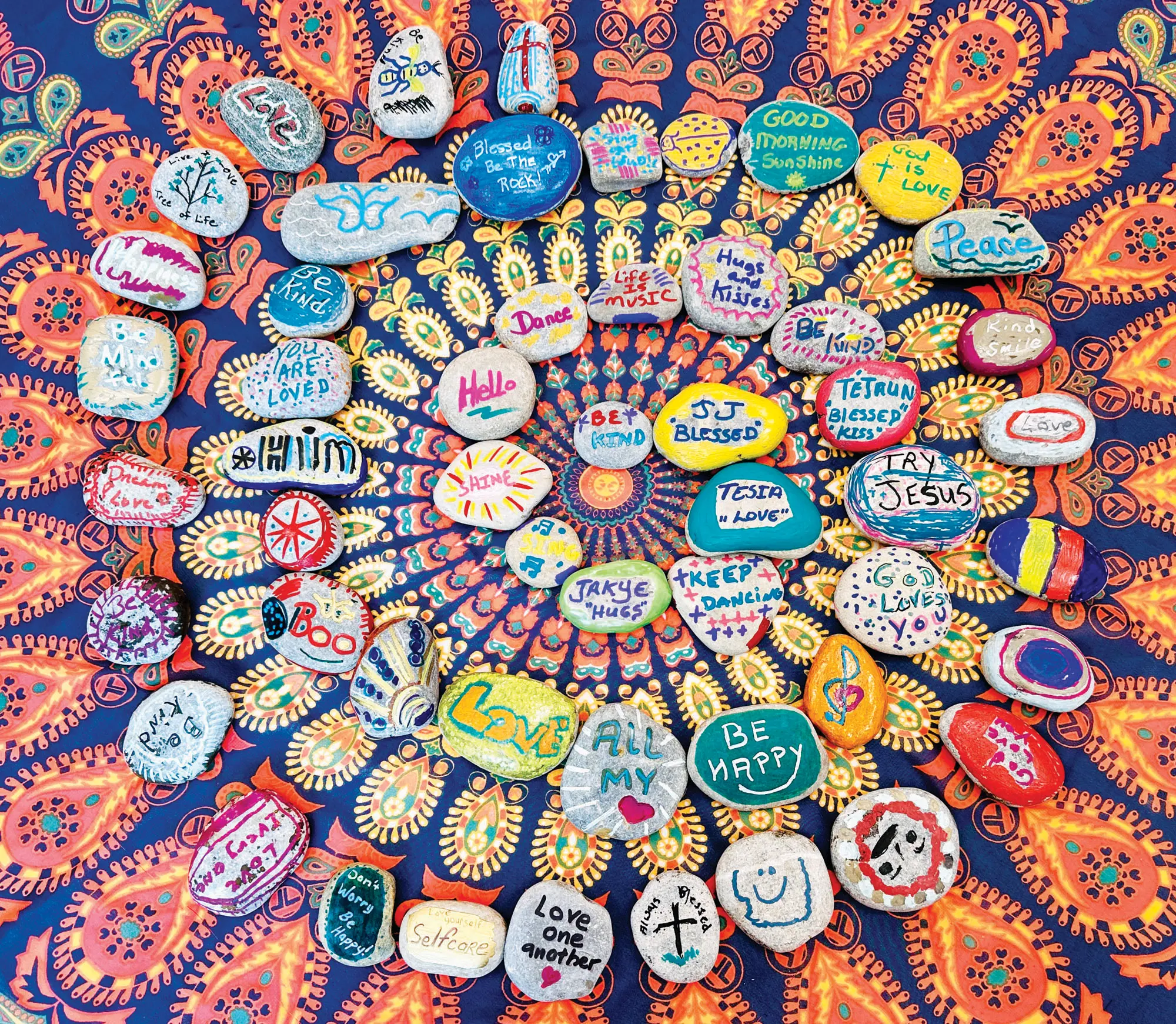 Kindness Stones by Jane Gabrielle