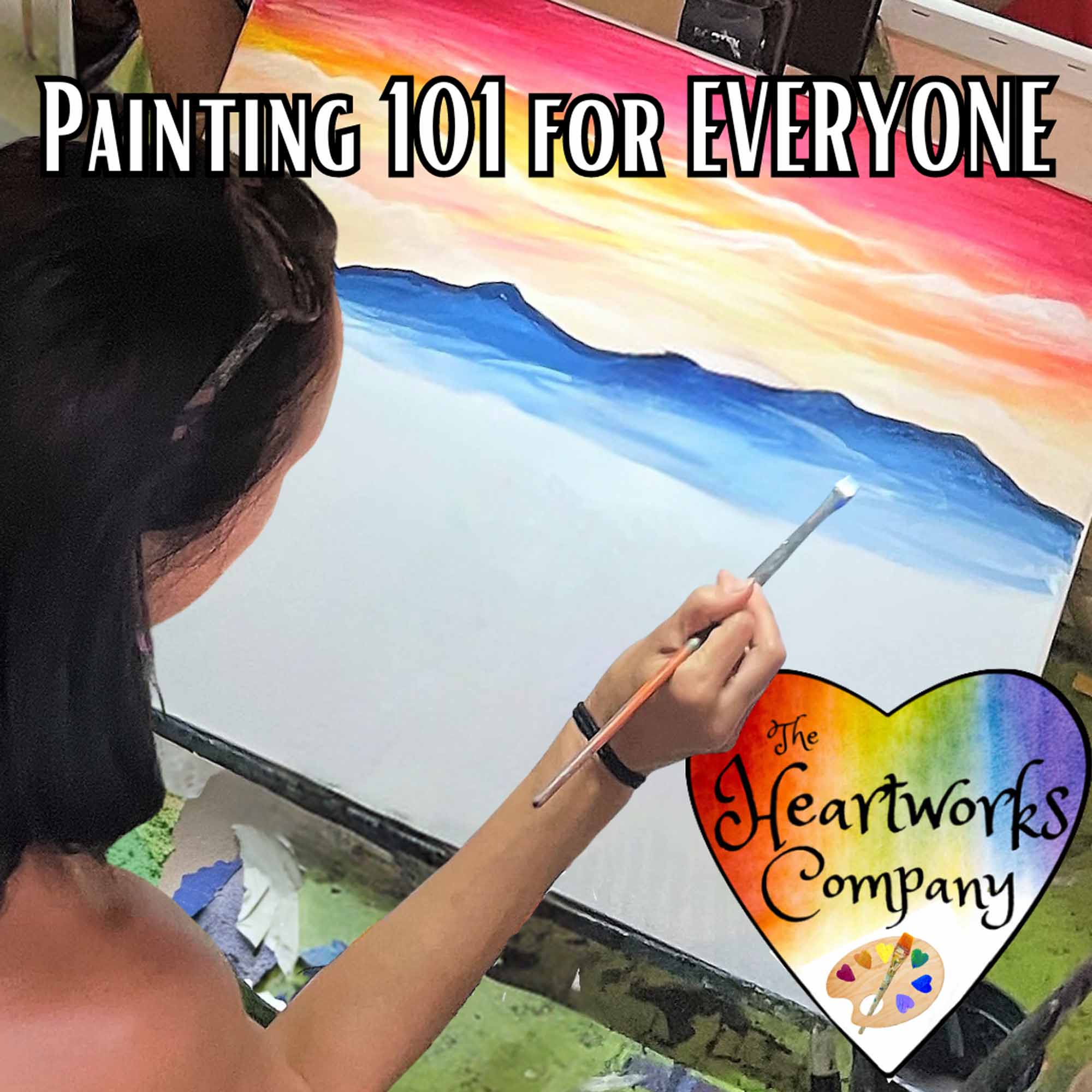 Painting 101 for EVERYONE: Creative Bliss Behind the Canvas for the Whole Neighborhood
